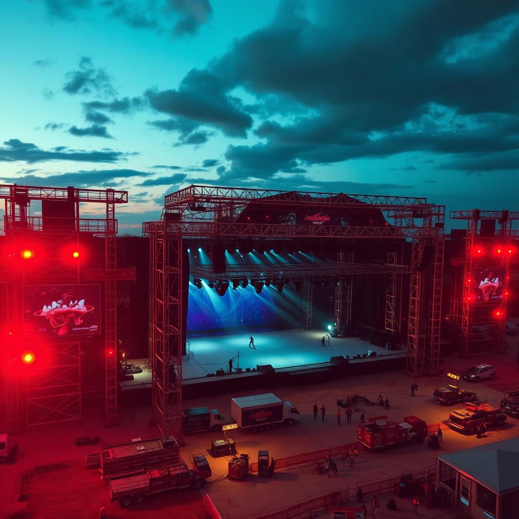Seguridad y producción del venue